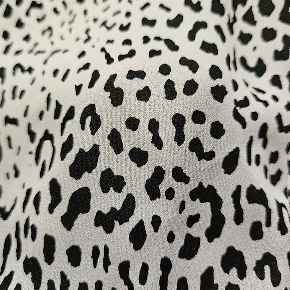 Worthington Petites Womens Animal Print Sleeveless Blouse Size Petite Medium - Picture 3 of 9